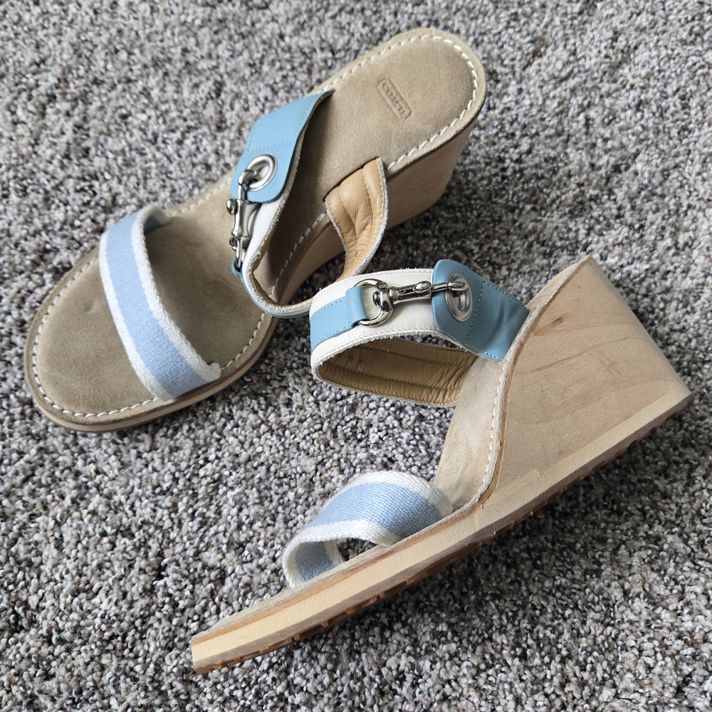 Coach Wedge Sandals
